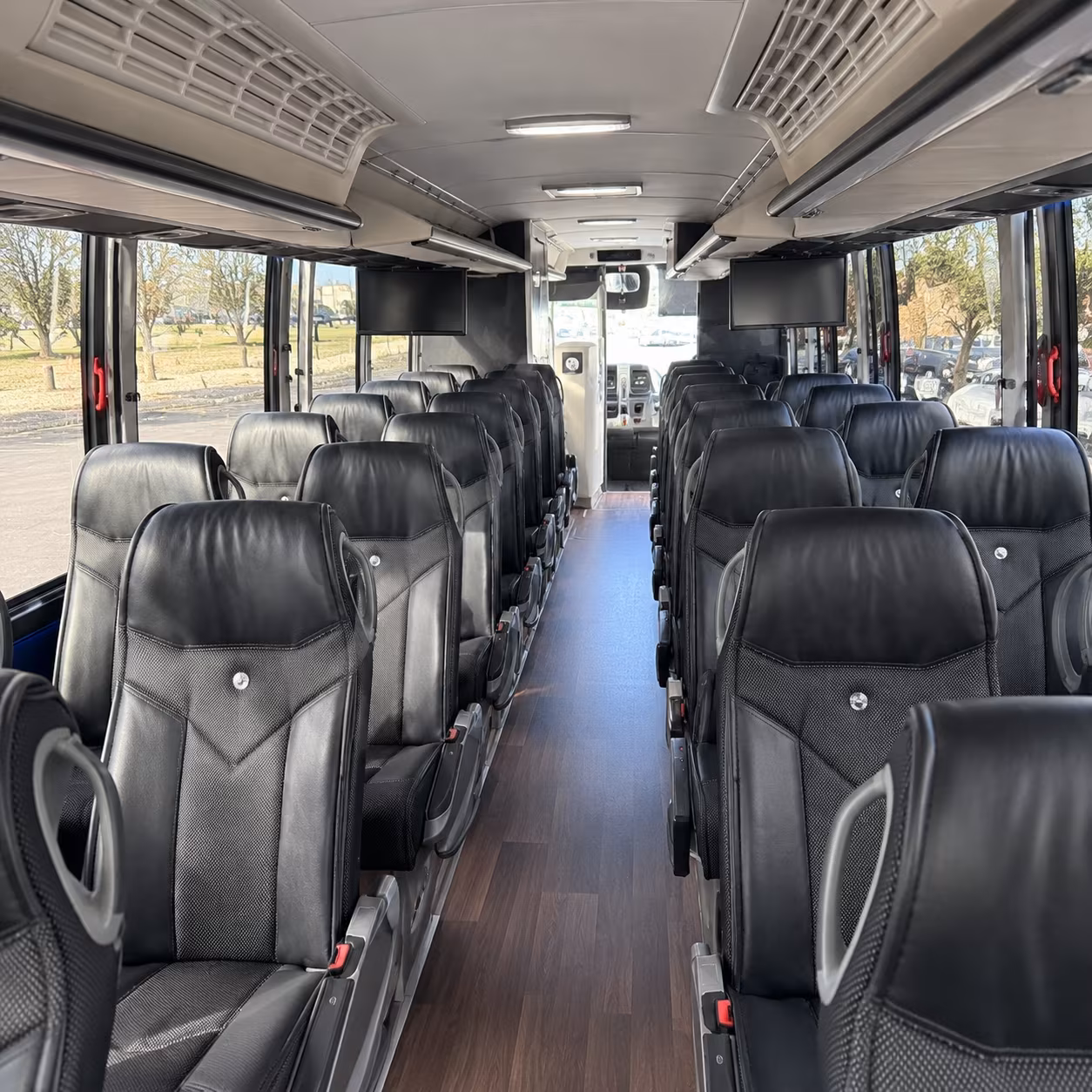 allen wine tour brewery transportation onboard seating