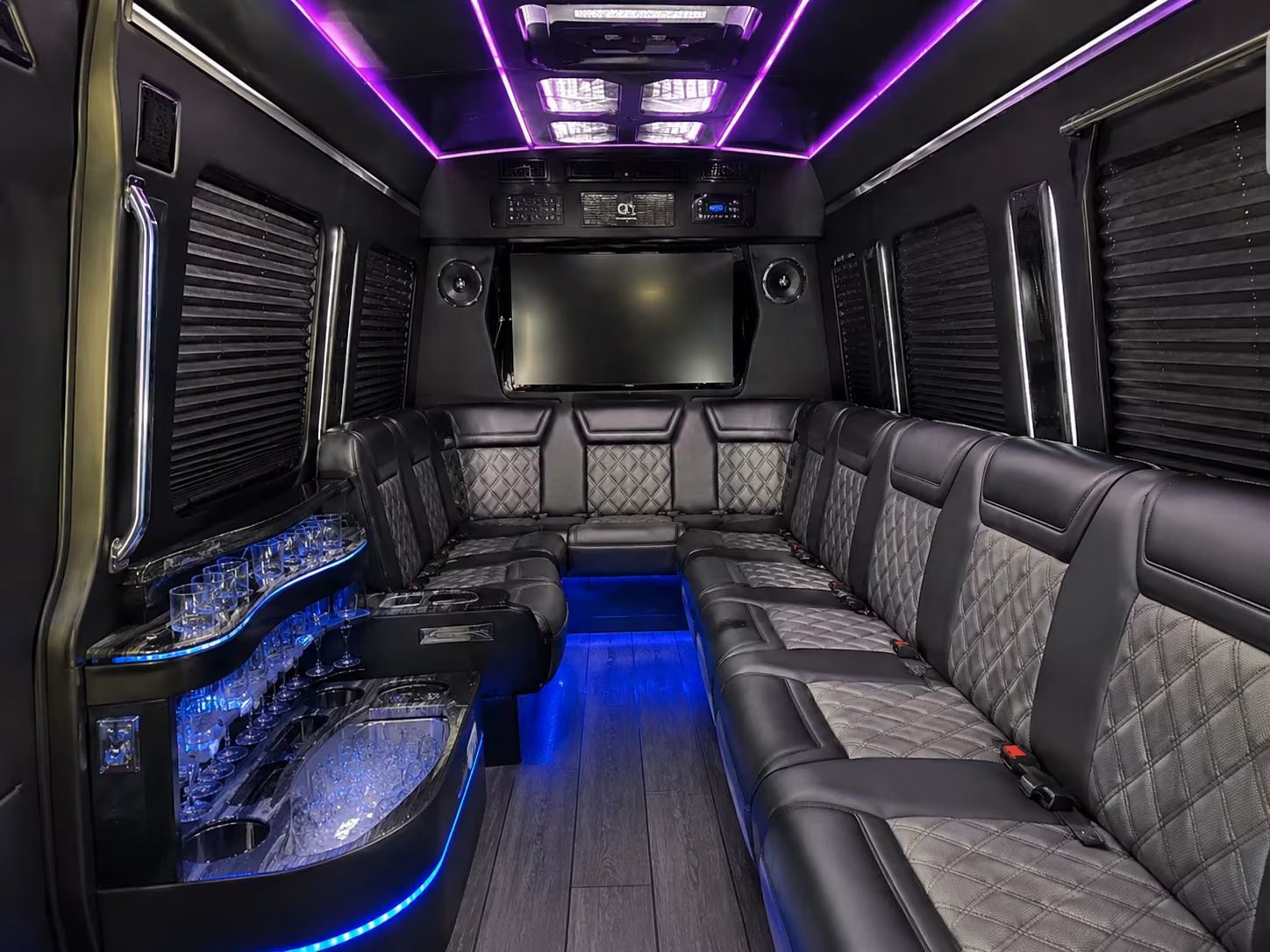 instead of splitting your group across multiple cars rent one bus for your fall retreat