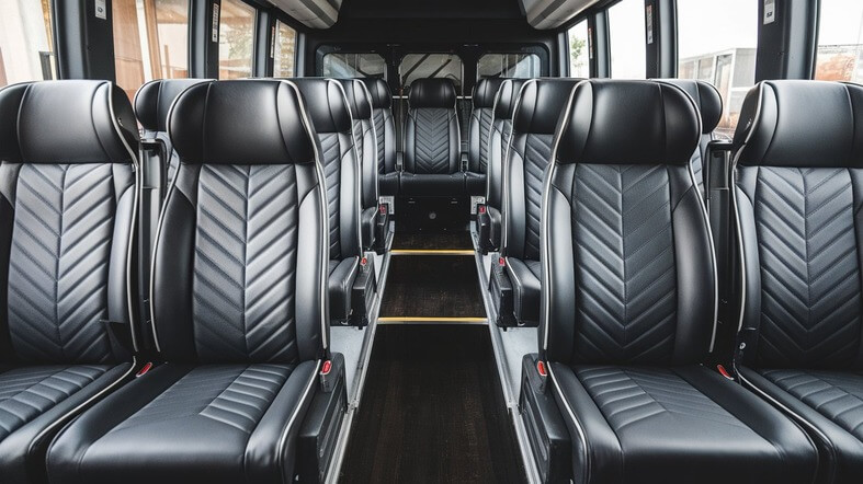 20 passenger minibus inside lewisville