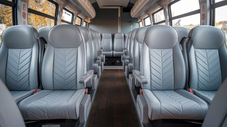 30 passenger minibus inside mesquite