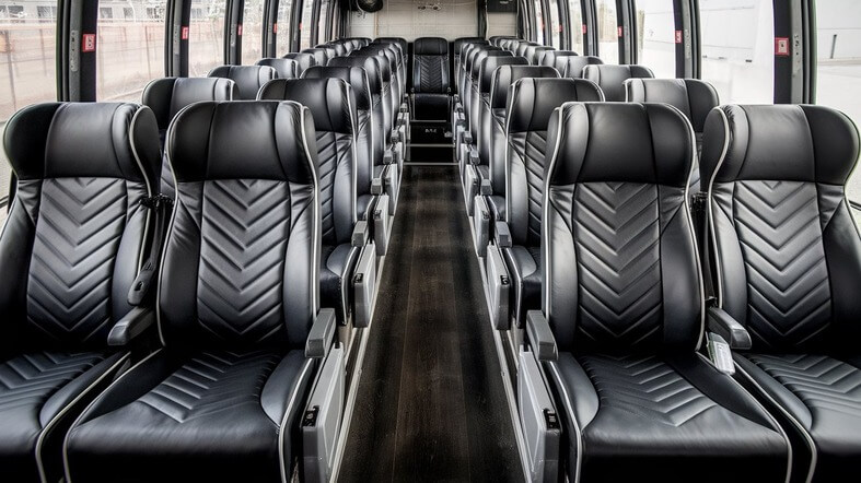 50 passenger charter bus interior allen