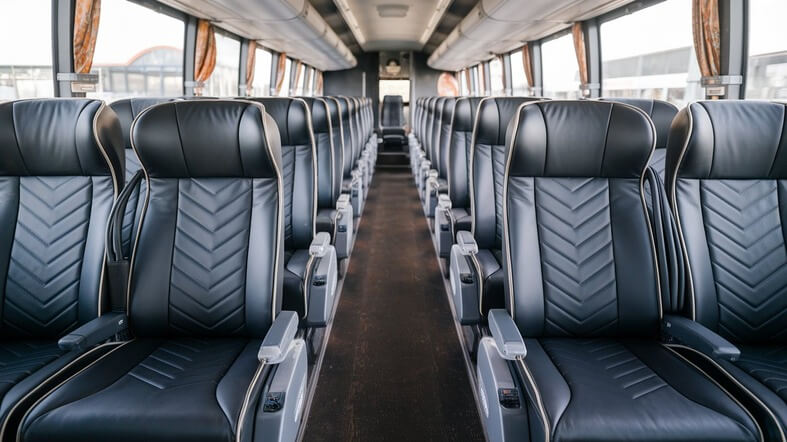 50 passenger charter bus rental rowlett