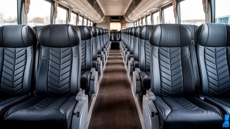 54 passenger charter bus interior allen