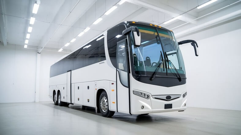 55 passenger charter bus