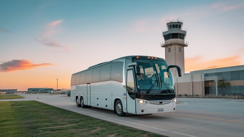 allen airport shuttle bus