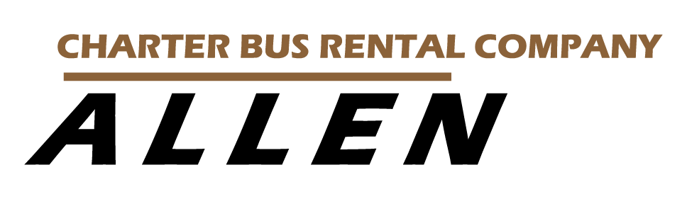 allen charter bus company logo