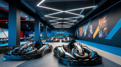 andretti indoor karting games the colony